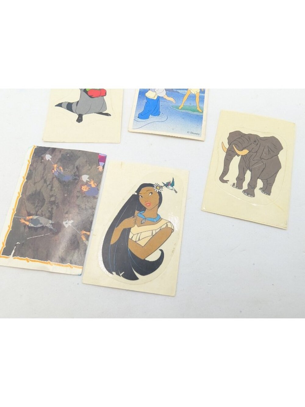 Vtg Panini Disney sticker Pocahontas and Lion King various sticker bundle READ